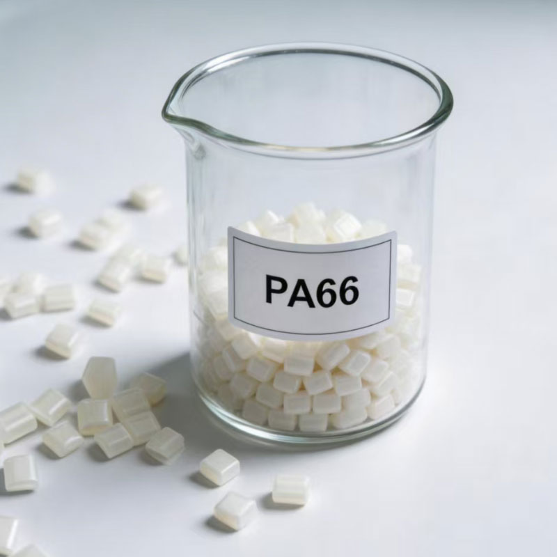 Pelet Plastik PA66 Kepadatan Asap Rendah Tahan Api Bebas Halogen